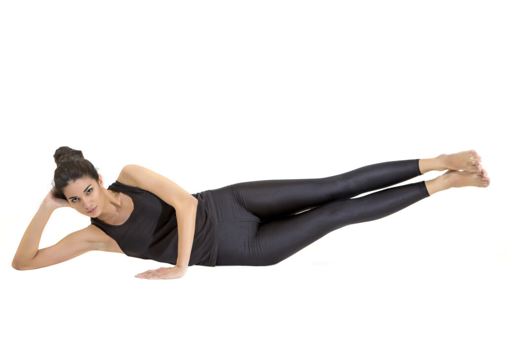 Pilates Lateral Flexion Side Leg Exercise Video