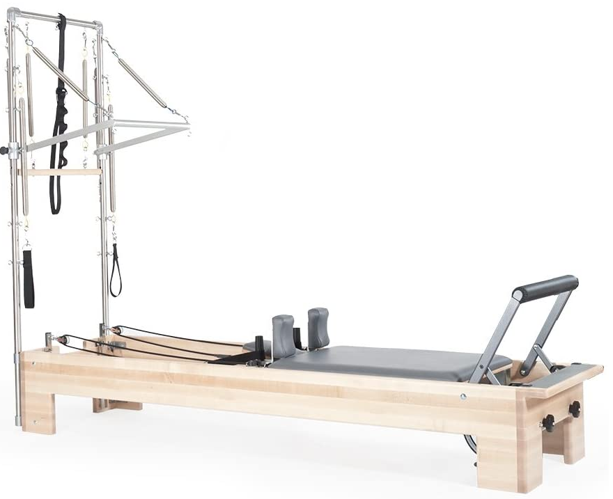 balanced body Studio Reformer with Tower and Mat System, and Revo Adjustment System