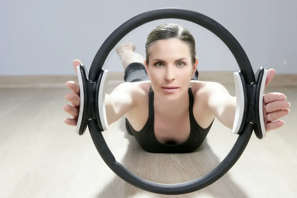 Pilates Ring 15 Inch Pilates Magic Fitness Circle for Toning