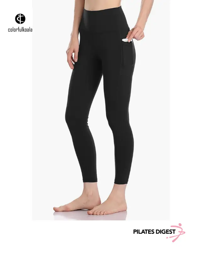  Customer reviews: Lingswallow High Waist Yoga Pants - Yoga Pants  with Pockets Tummy Control, 4 Ways Stretch Workout Running Yoga Leggings  (Black, X-Small)